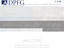 Tablet Screenshot of dpfg.com